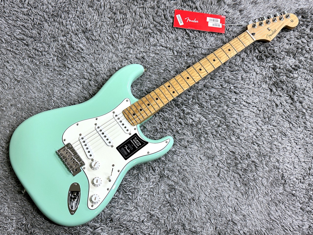 Fender Limited Edition Player Stratocaster Surf Green with Roasted 