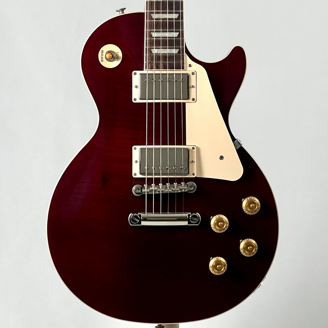 ギター gibson les paul standard 50s ox blood Gibson Les Paul Standard 50s Figured Top -Translucent Oxblood