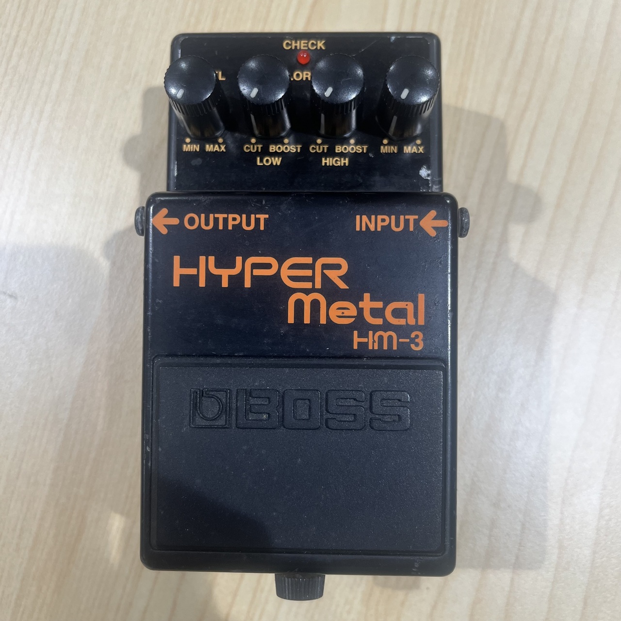 BOSS  HM-3 HYPER l 中古 BOSS】ボス『ハイパーメタル』HM-3 コンパクトエフェクター 1