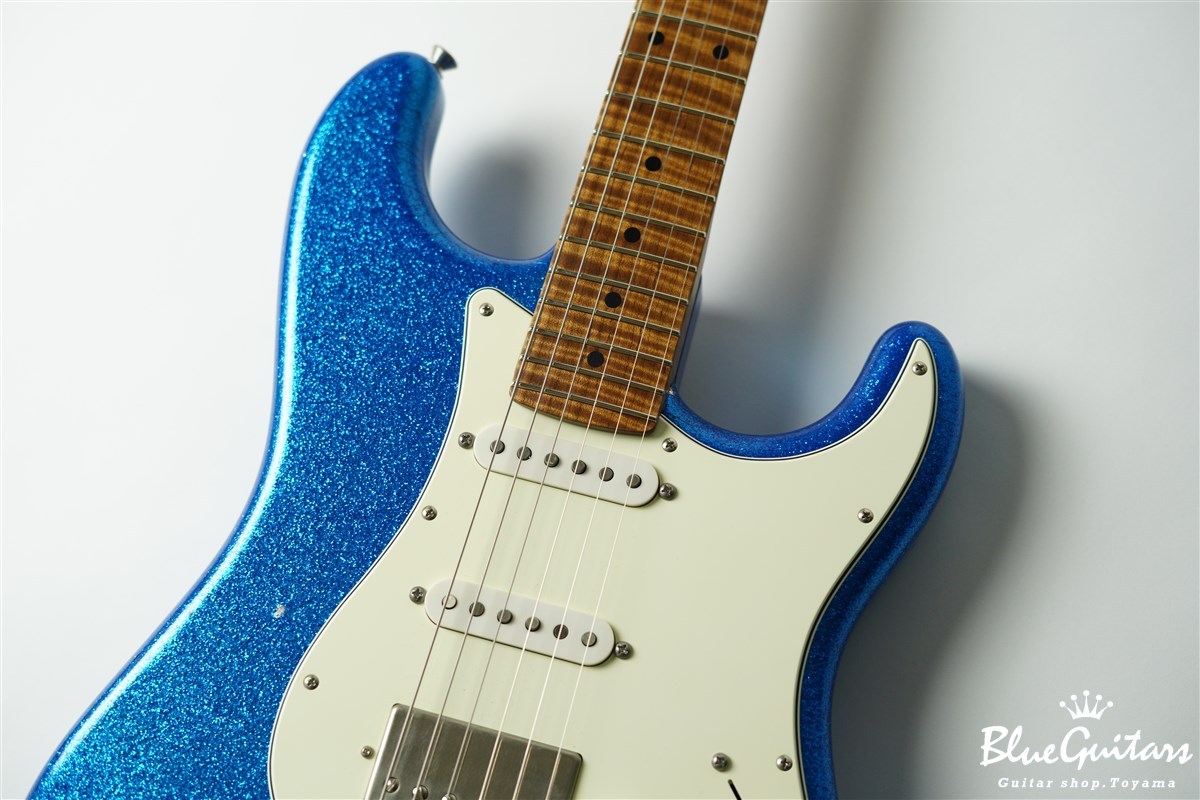 Xotic XSC-2 Blue Sparkle Medium Aged / Ash Body / Master Grade