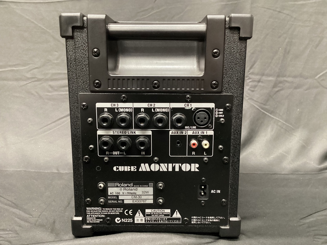 Roland CM-30 Cube Monitor (ローランド CM30 モニタースピーカー
