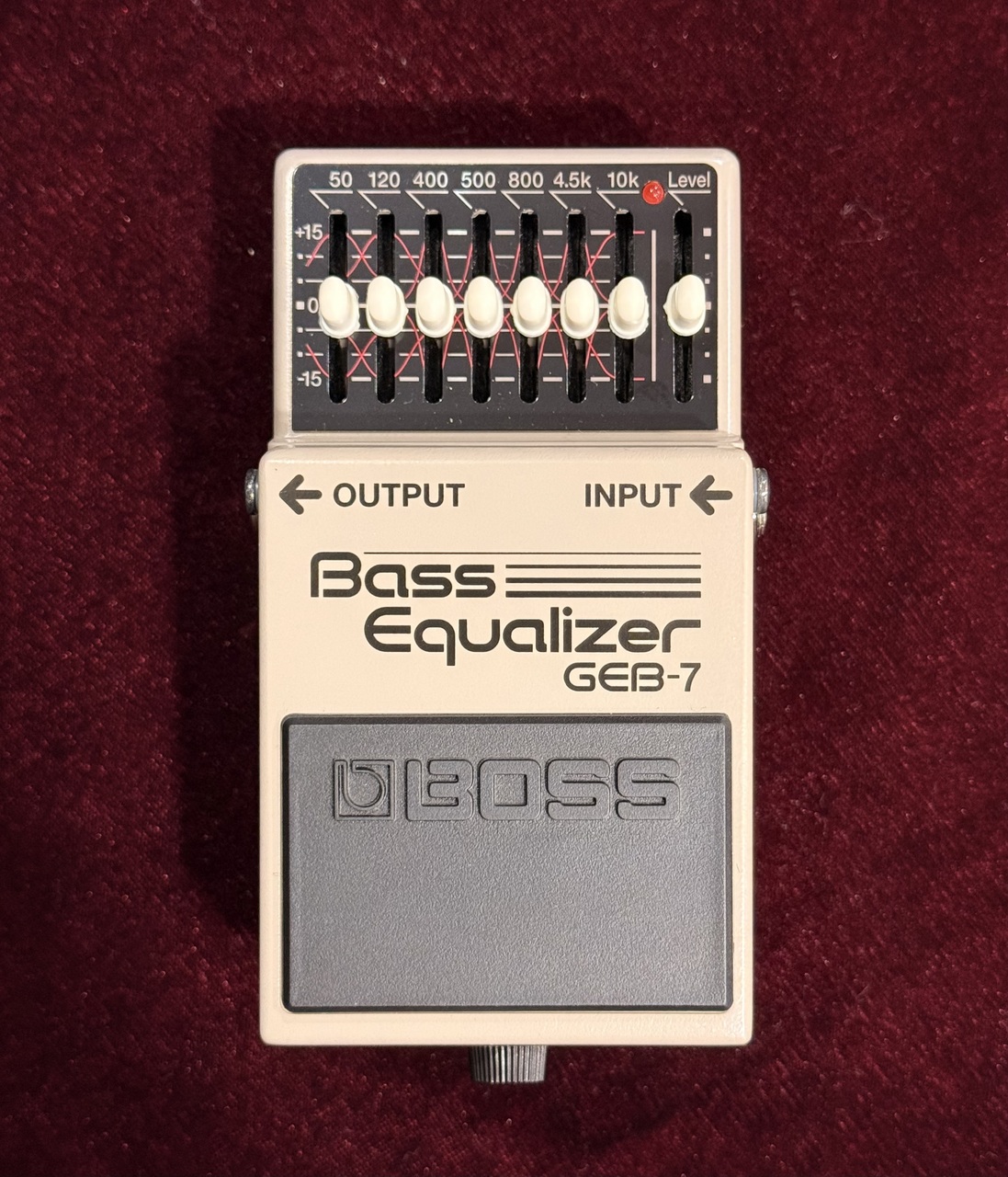 BOSS GEB-7 Bass Equalizer（中古）【楽器検索デジマート】