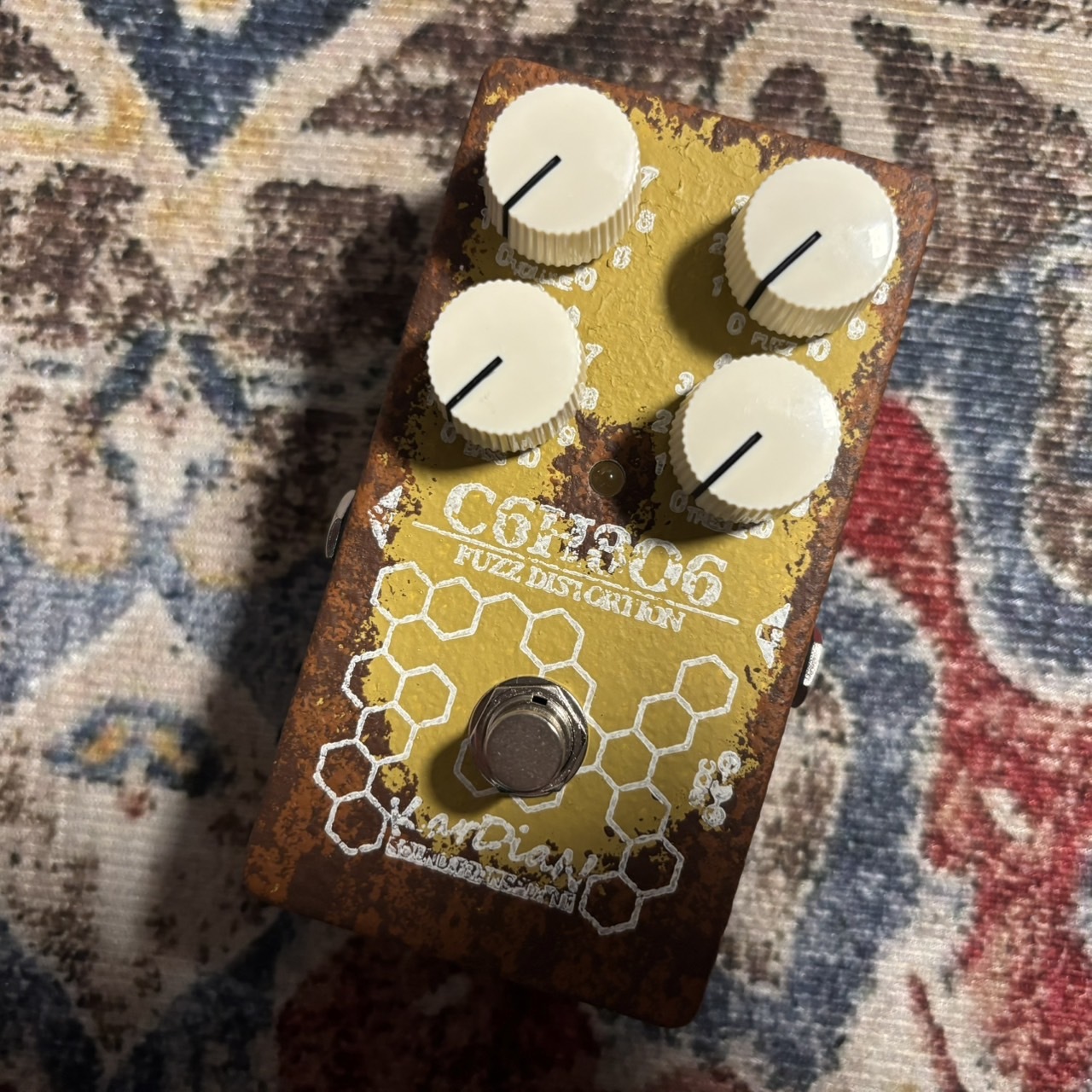 KarDiaN C6H8O6 ビタミンC ファズ エフェクター KarDiaN C6H8O6 コンパクトエフェクター ビタミンC ファズ
