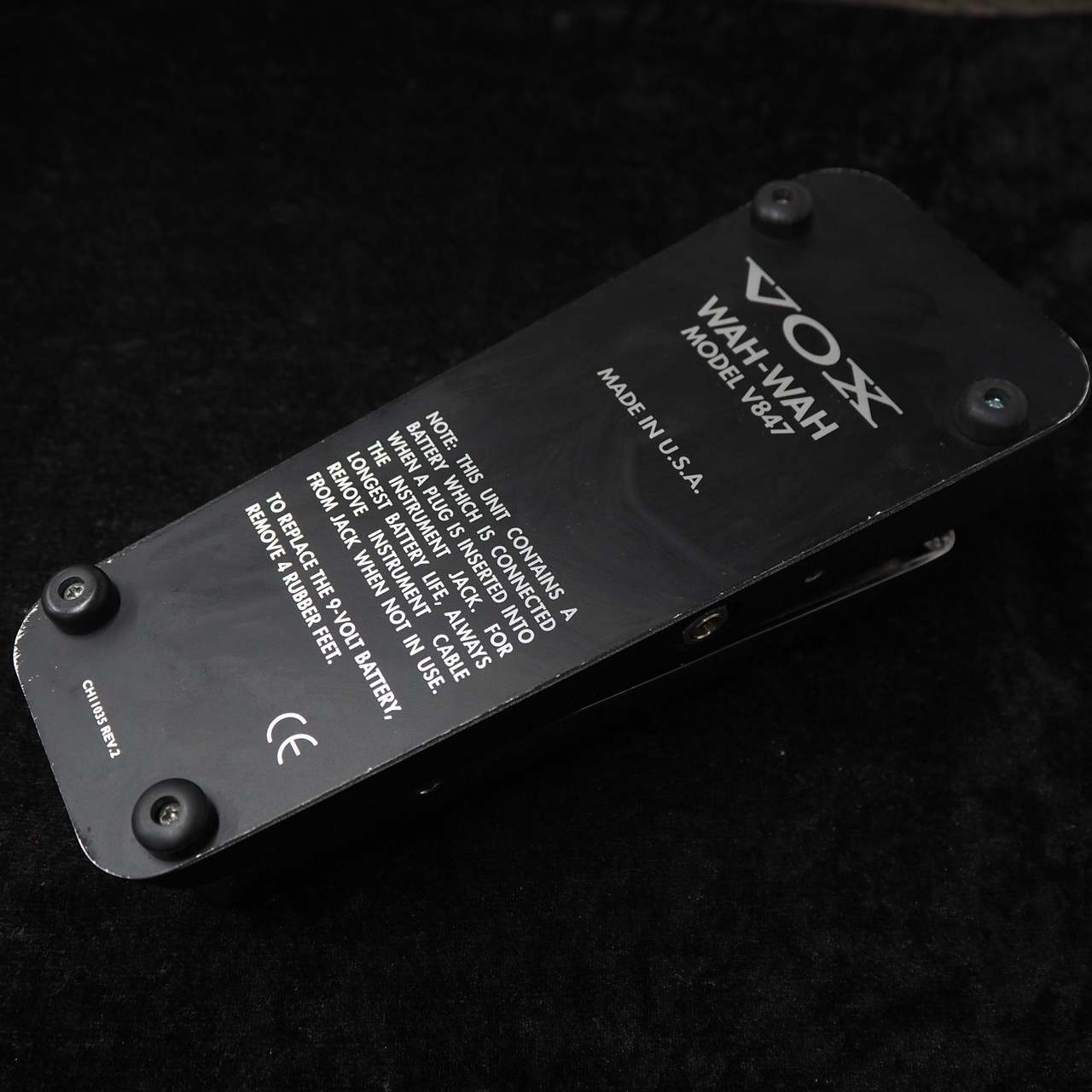 E.W.S. ワウペダル VOX V847 MOD ケース付 E.W.S. ワウペダル VOX V847 MOD ケース付 E.W.S. ワウペダル VOX V847