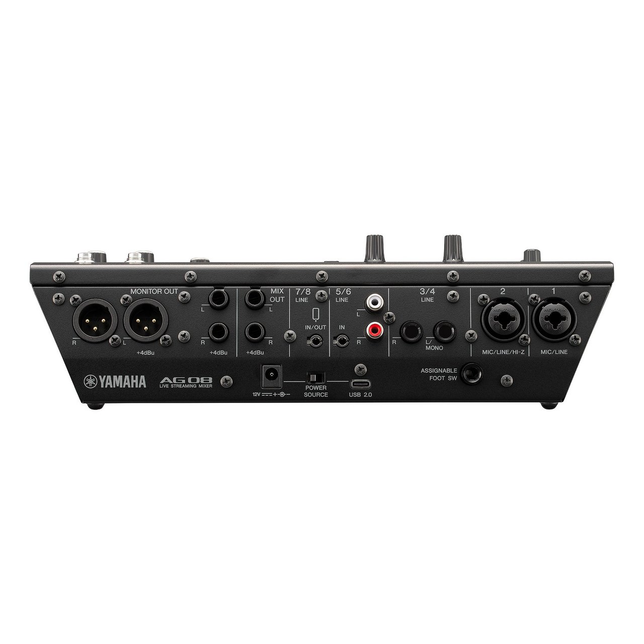 YAMAHA AG08 Live Streaming Mixer ブラック（新品/送料無料）【楽器