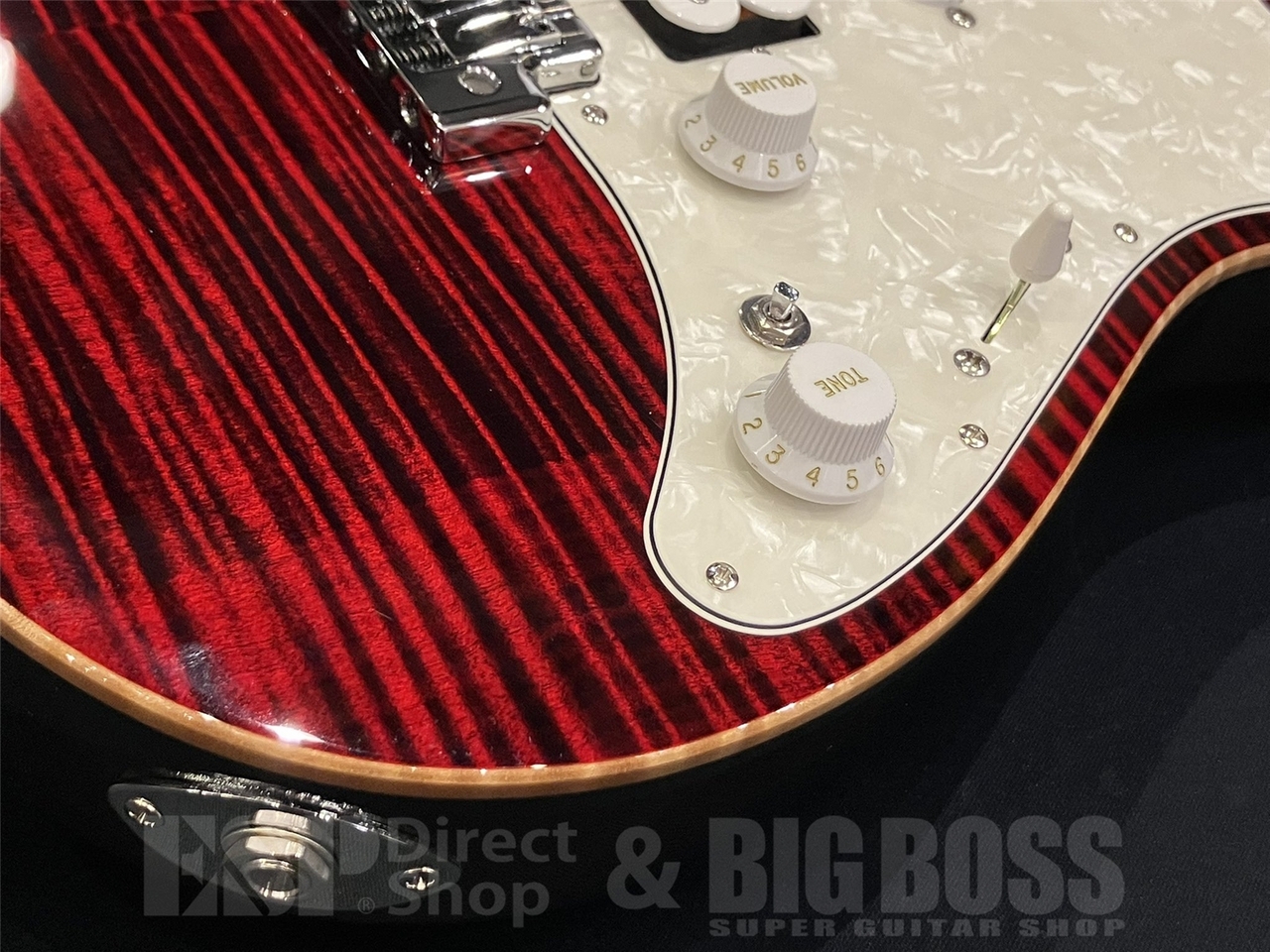 ESP SNAPPER-CTM-FM / Black Cherry w/Red Pearl Black（新品/送料無料