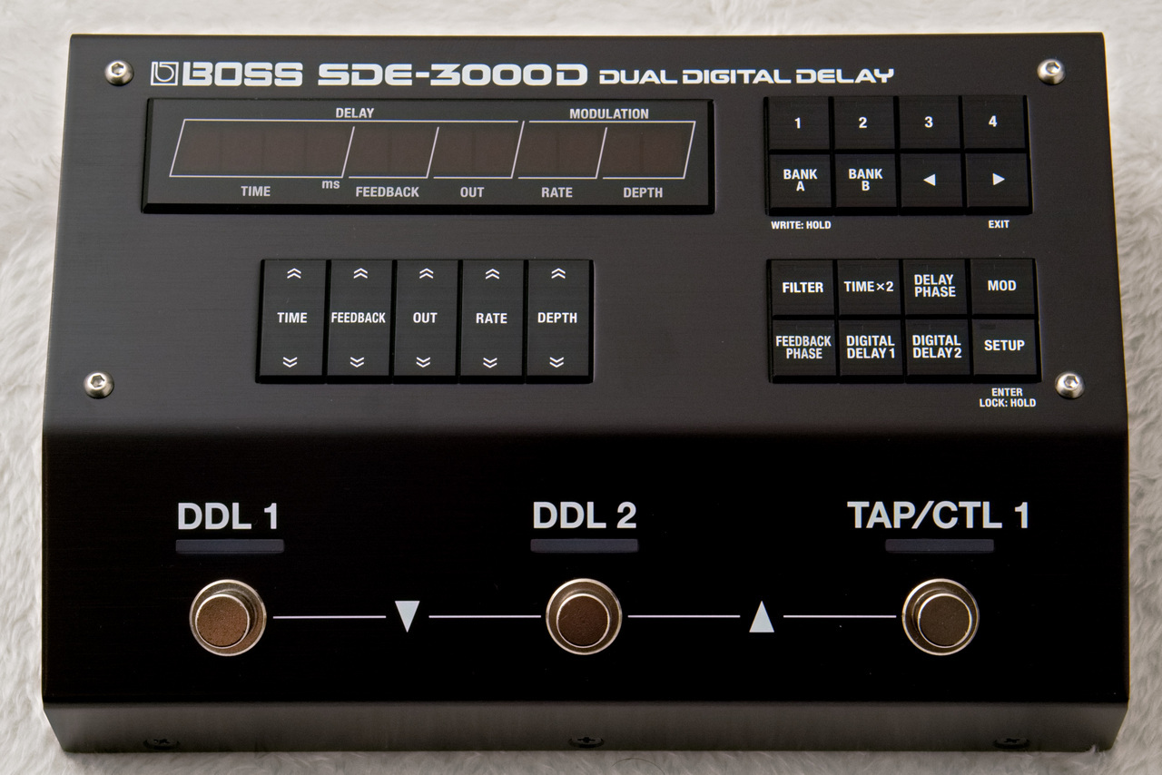 BOSS SDE-3000D Dual Digital Delay【元箱・アダプター付属】【USED
