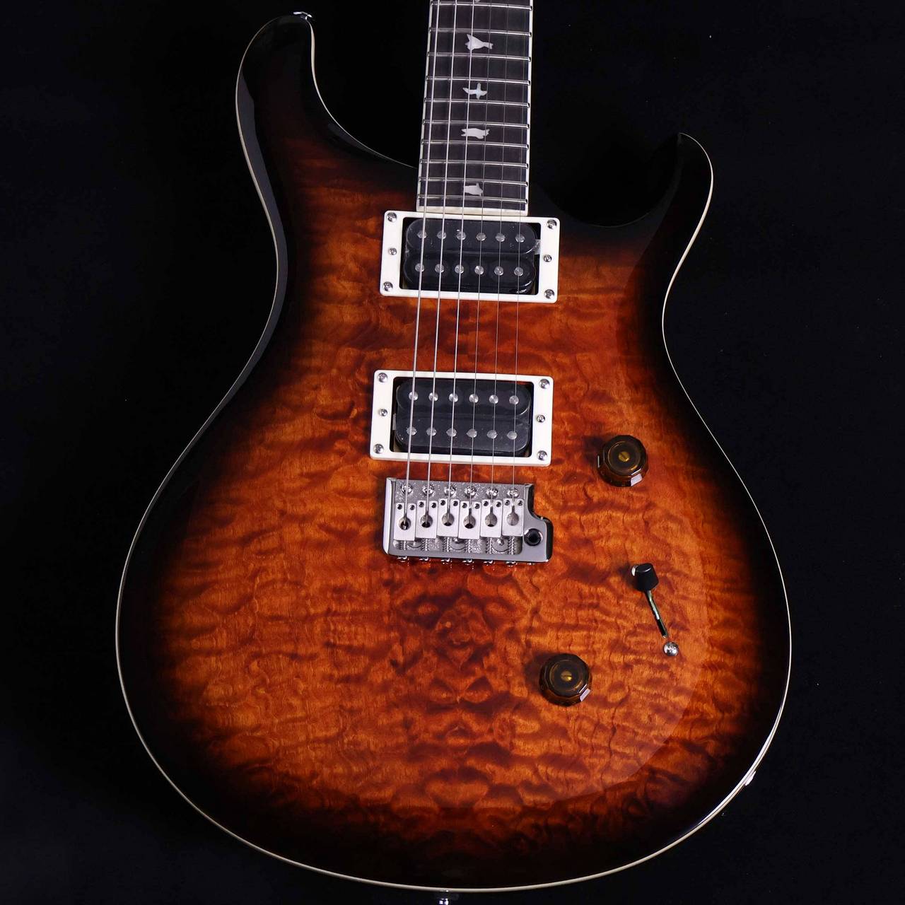 Paul Reed Smith(PRS) SE Custom24 Quilt Black Gold Burst SEカスタム