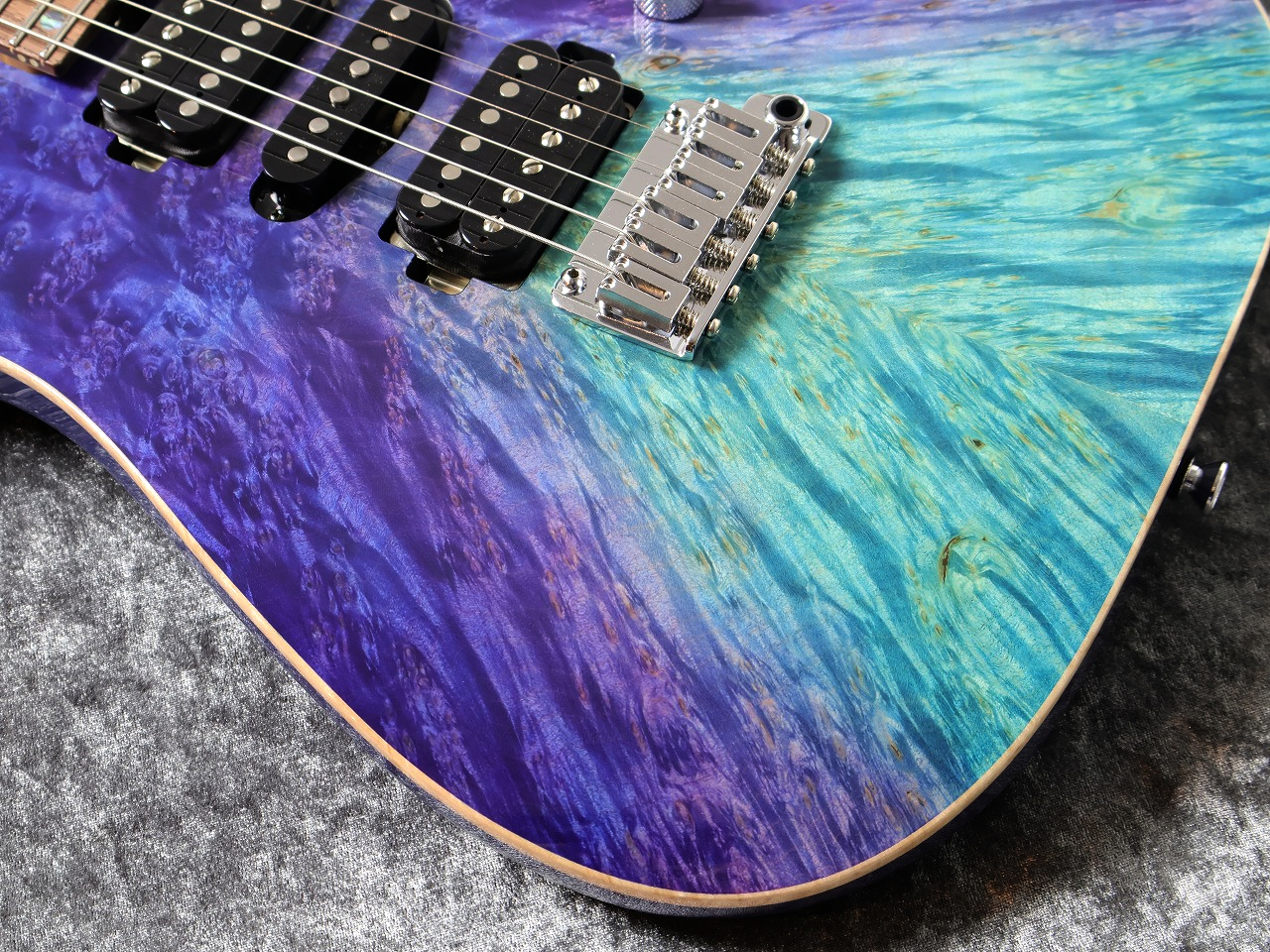 T's Guitars 【ボーナスセール】DST-Pro24 HSH 5A Waterfall Burl