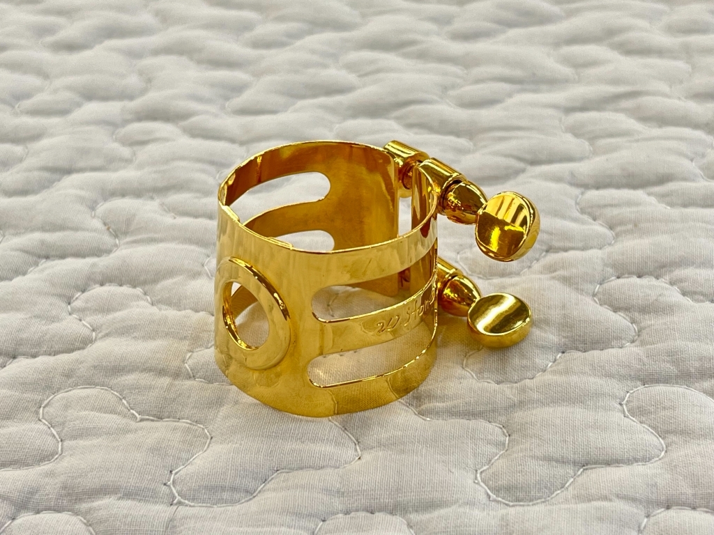 WOODSTONE LigatureGP MEYERラバー アルトサックスリガチャー【中古