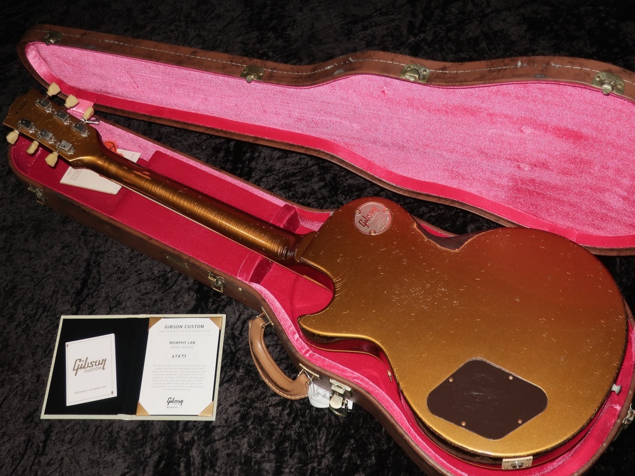 Gibson Custom Shop Murphy Lab 1954 Les Paul Standard All Gold