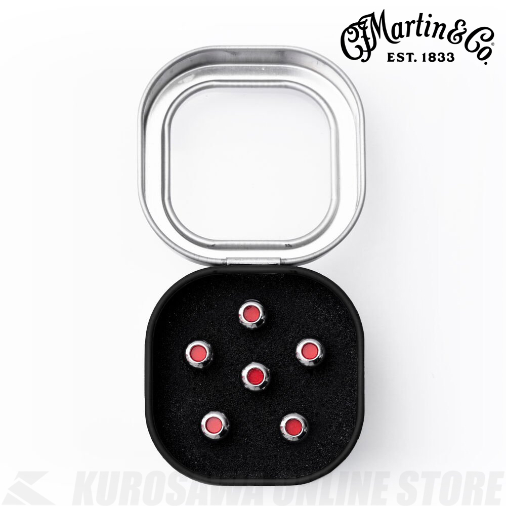 Martin LIQUID METAL PINSET W/RED DOT CHROME[18APP0007]【マーティン