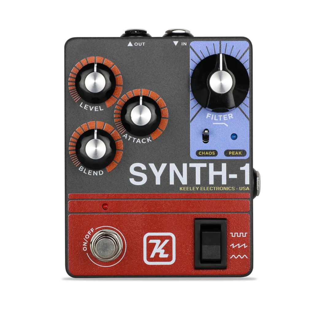 Keeley / Synth-1 Reverse Attack Fuzz Wave Generator｜製品