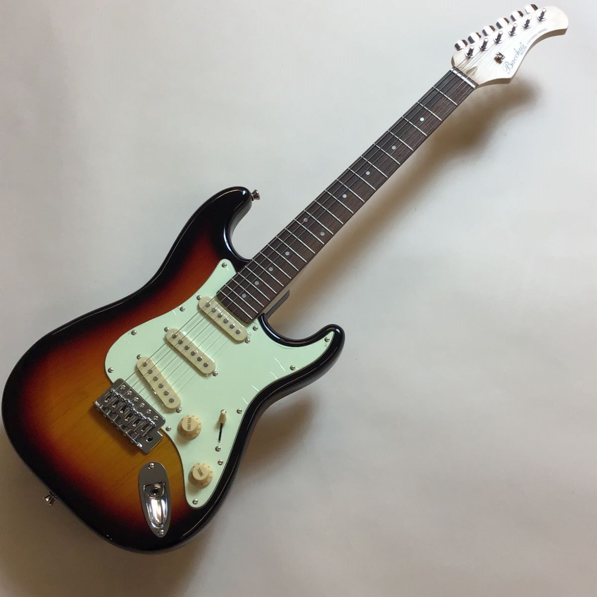 Bacchus SST-Mini 3 Tone Sunburst エレキギター ミニサイズユニバース