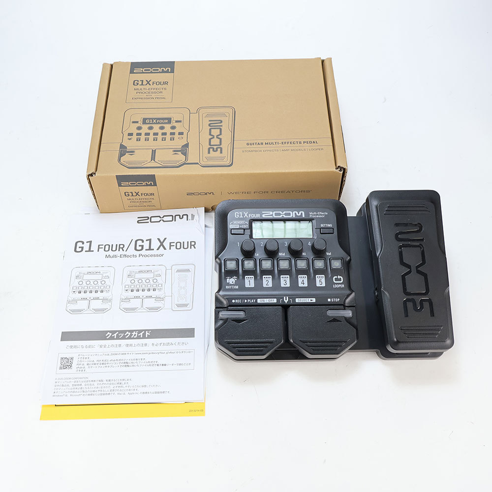 ZOOM 【中古】 ギターマルチエフェクター ZOOM G1X FOUR（中古/送料