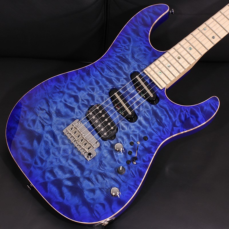 James Tyler Studio Elite HD Quilt Maple Top Transparent Blue