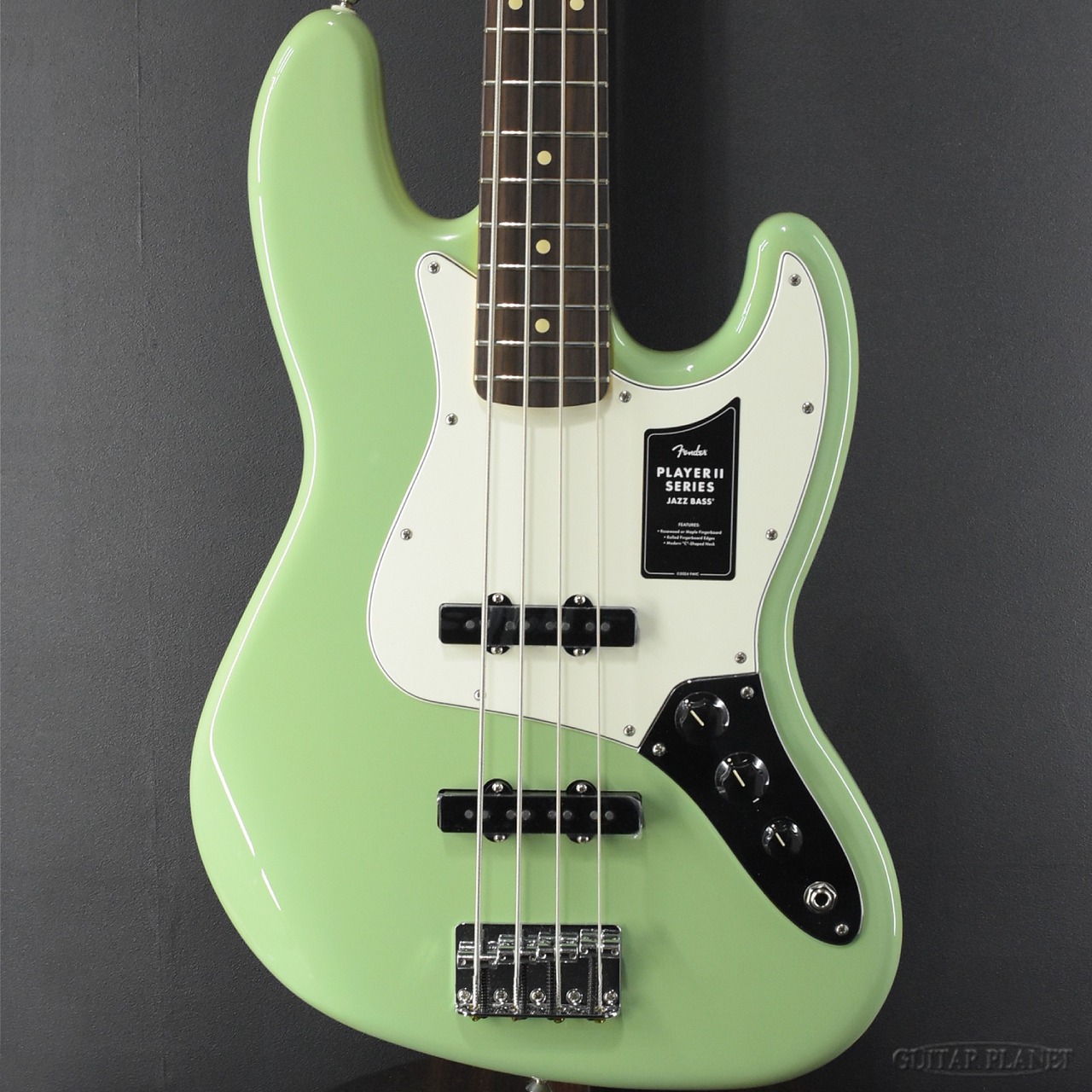 ペテンシーフシギバース 高レート Fender Player II Jazz Bass -Birch Green-【3.99kg】（新品）【楽器