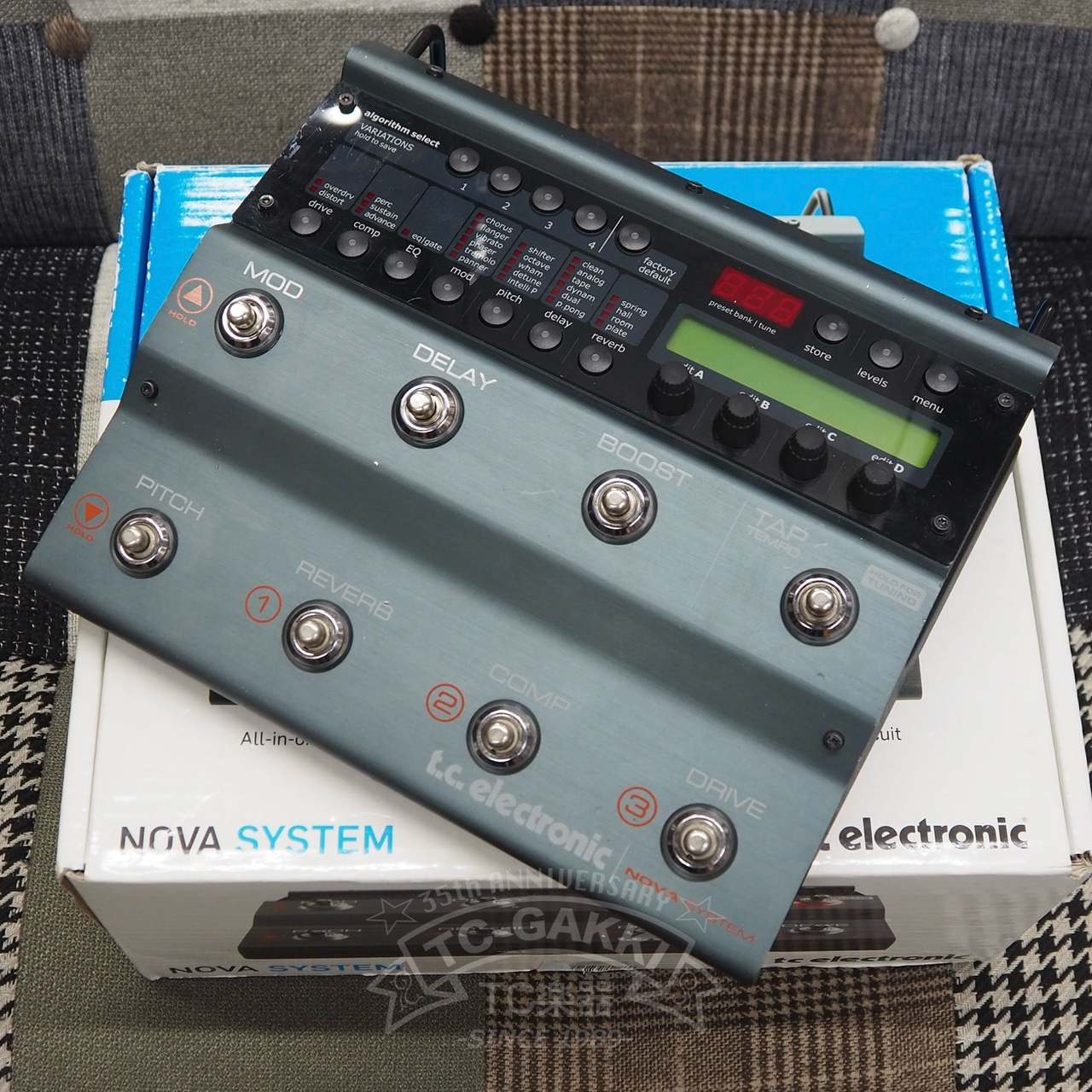 TC ELECTRONIC NOVA SYSTEM+Switch 3【中古品】 tc electronic NOVA SYSTEM + SWITCH-3（中古）【楽器検索