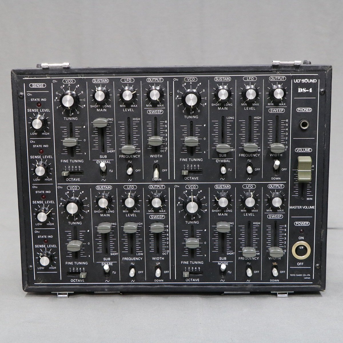 ULT-SOUND DS-4 シンセタム　東洋楽器　YMO ULT-SOUND DS-4 PERCUSSION SYNTHESIZER 【新宿店】（ビンテージ/送料