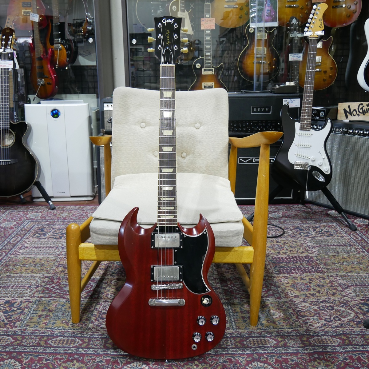 m*n様 Crews Maniac Sound KTR-SG SGタイプ Crews Maniac Sound KTR SG-01 CH with K&T 61VL 【USED】（中古/送料