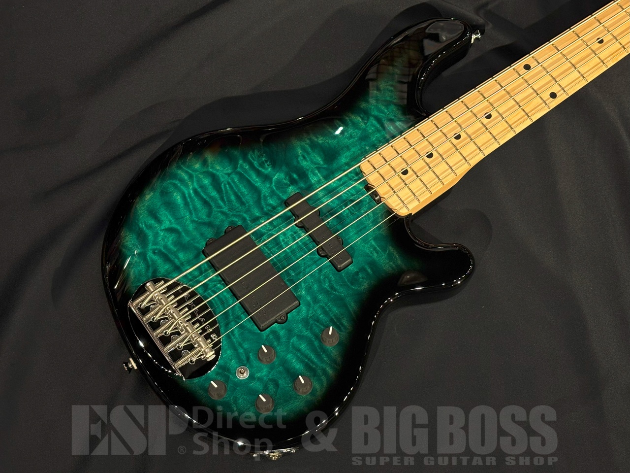 試奏のみ Lakland SL55-94 Teal Green Sunburst Lakland SL55-94 Deluxe Teal Green Sunburst / Maple FB（新品