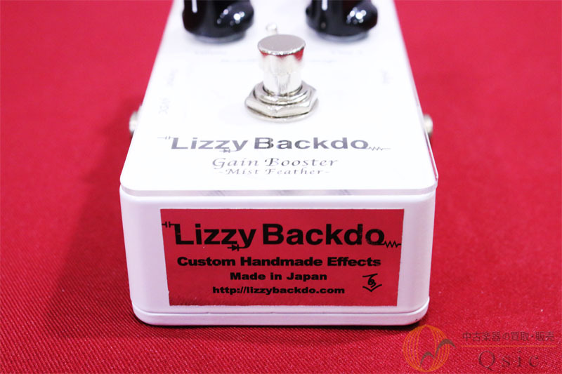 春夏新作[美品] Lizzy Backdo Mist Feather ギターのおいしいポイントを底上げしてくれるゲインブースター！ [QH029] オーバードライブ