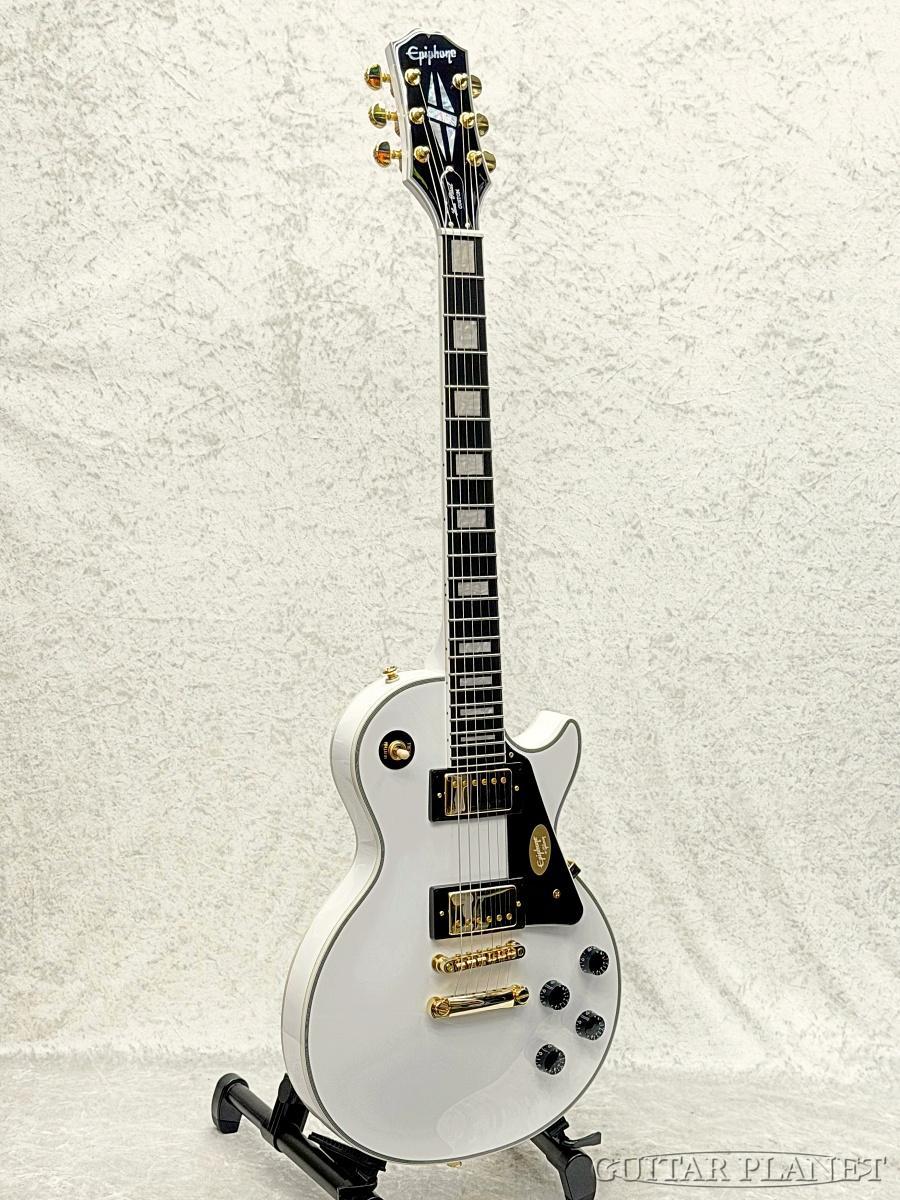 Epiphone Les Paul Custom -Alpine White-【25111525182】【3.90kg