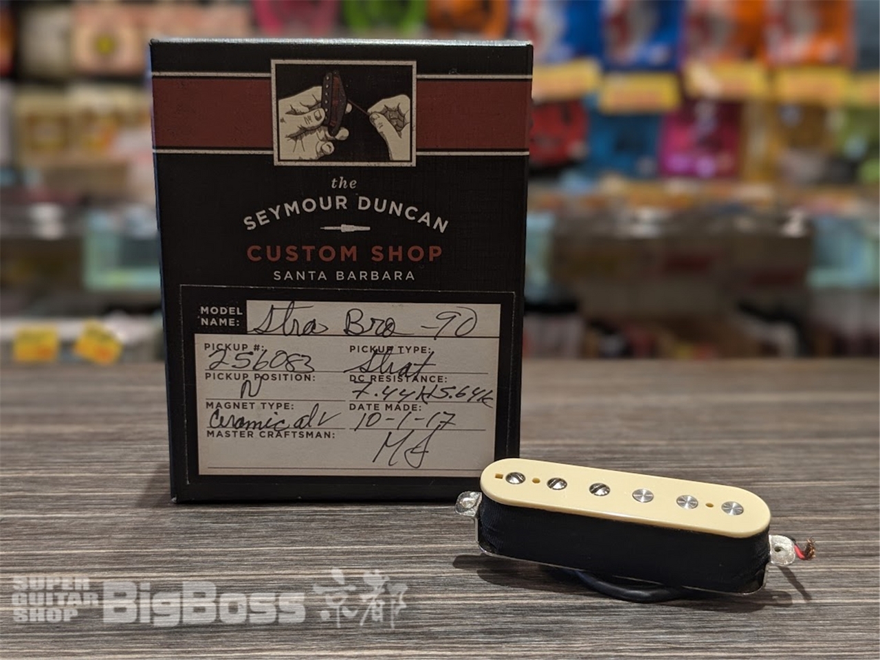Seymour Duncan Custom shop Stra-Bro 90 neck / Ivory（中古/送料無料 