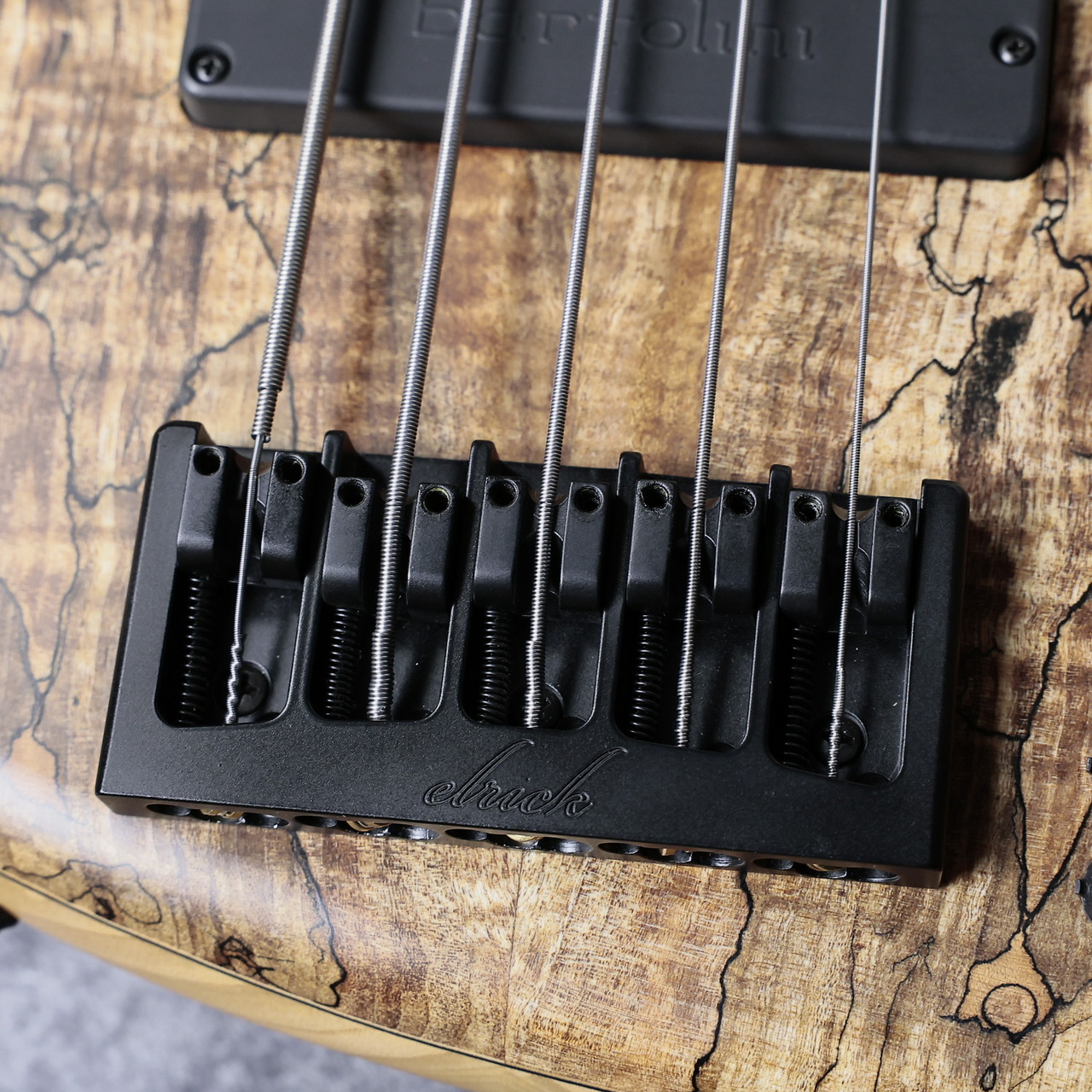 Elrick e-volution 5 Bolt-on 35inch Curly Black Line Spalted