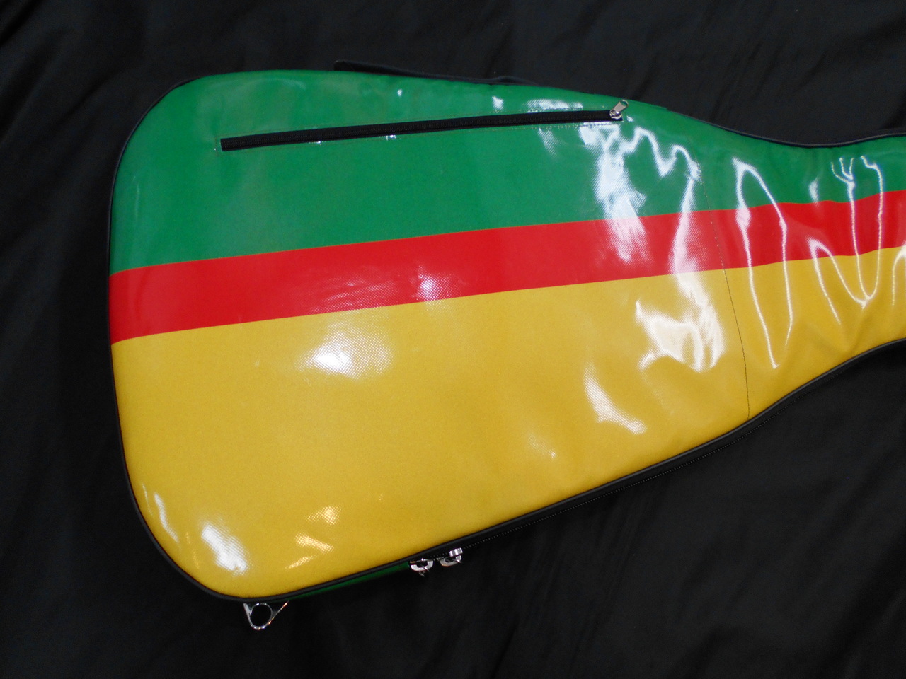 Crea-re Studio Sleeve Guitar Case/Green×Red×Yellow (クレアリ