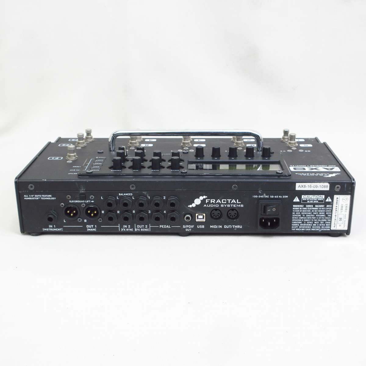 FRACTAL AUDIO SYSTEMS AX8 マルチエフェクター 【横浜店】（中古/送料