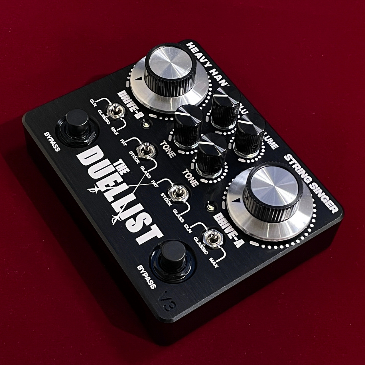 KING TONE GUITAR Duellist V3 【最新V3モデル】【極上2in1ドライブ