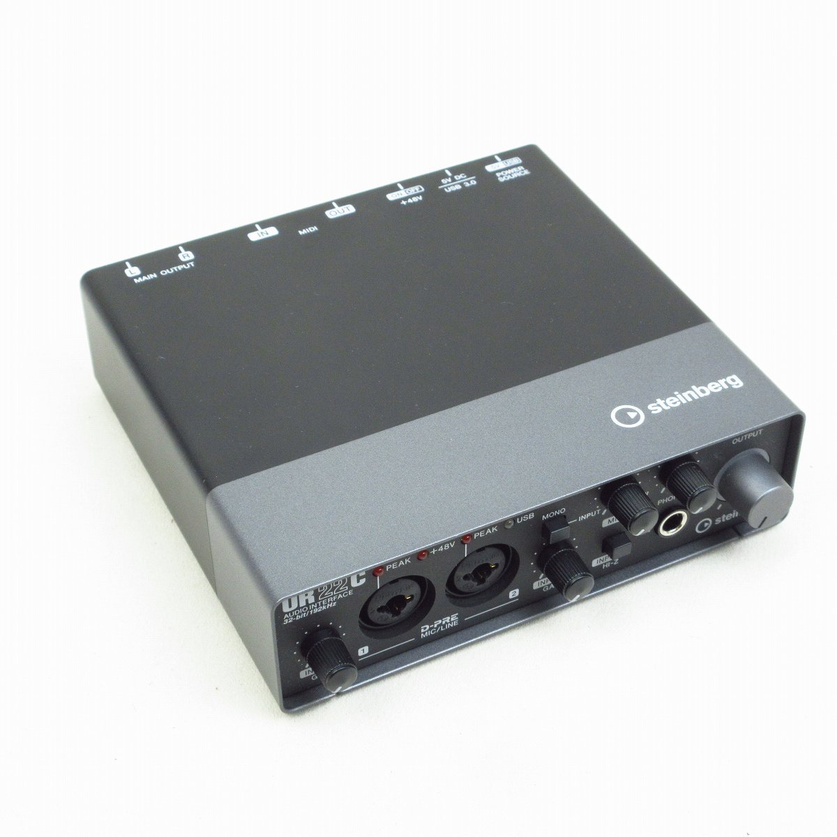 Steinberg UR22C (バンドルソフト再利用不可)【横浜店】（中古）【楽器