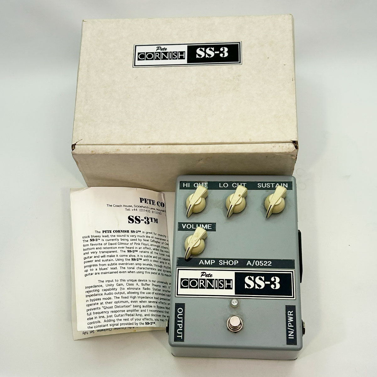 PeteCORNISH SS-3（中古）【楽器検索デジマート】