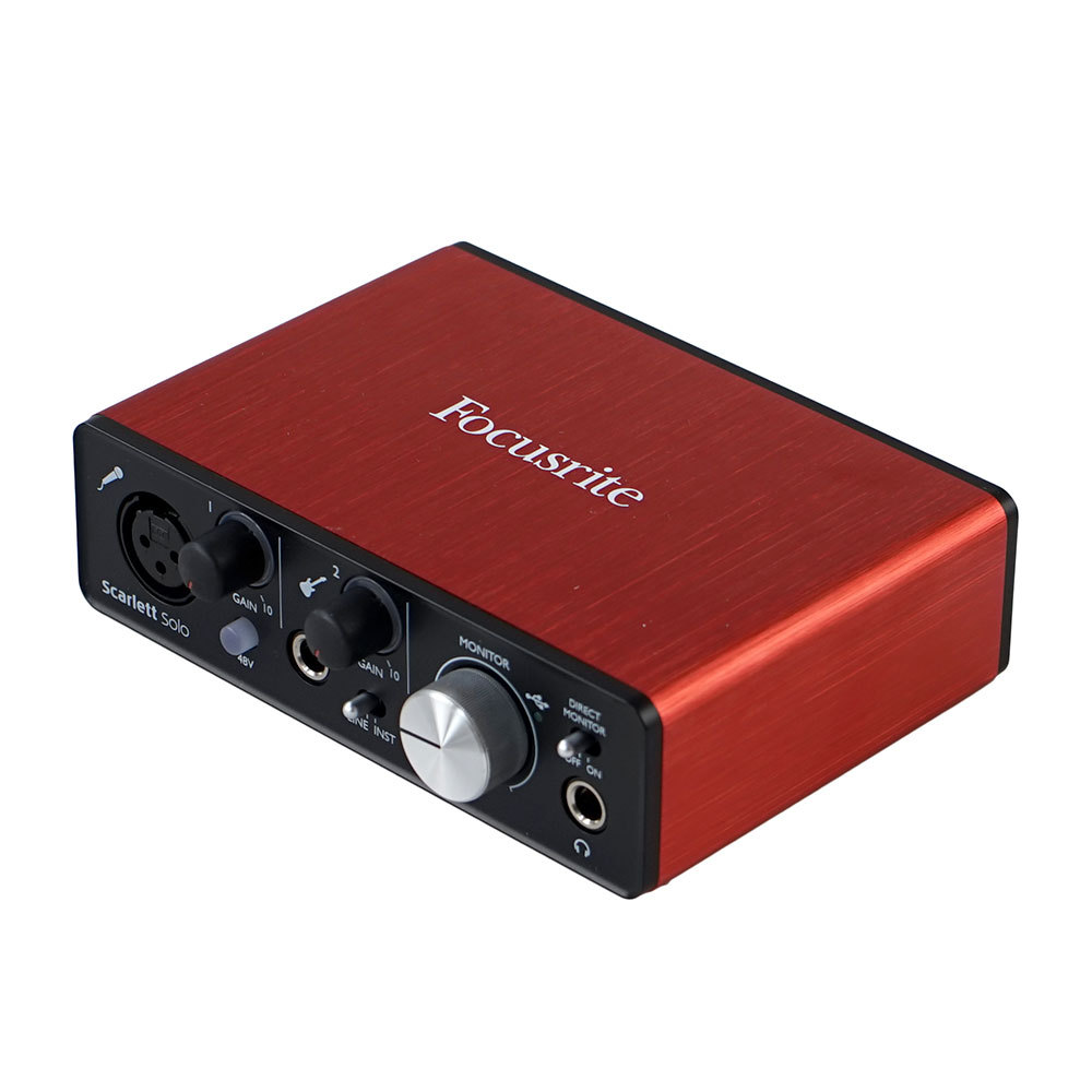 （セール）開催中 人気ブランドも続々プライス Focusrite 【中古】 Focusrite オーディオインターフェイス USB DTM・DAW