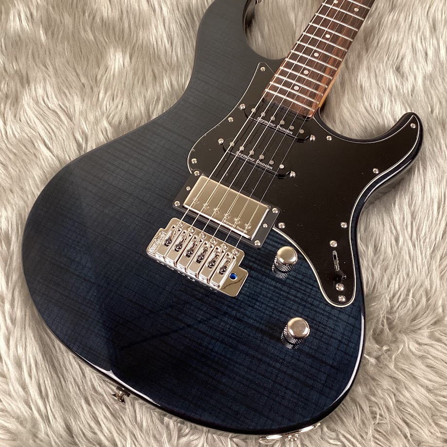 YAMAHA PACIFICA612VIIFM トランスルーセントブラック