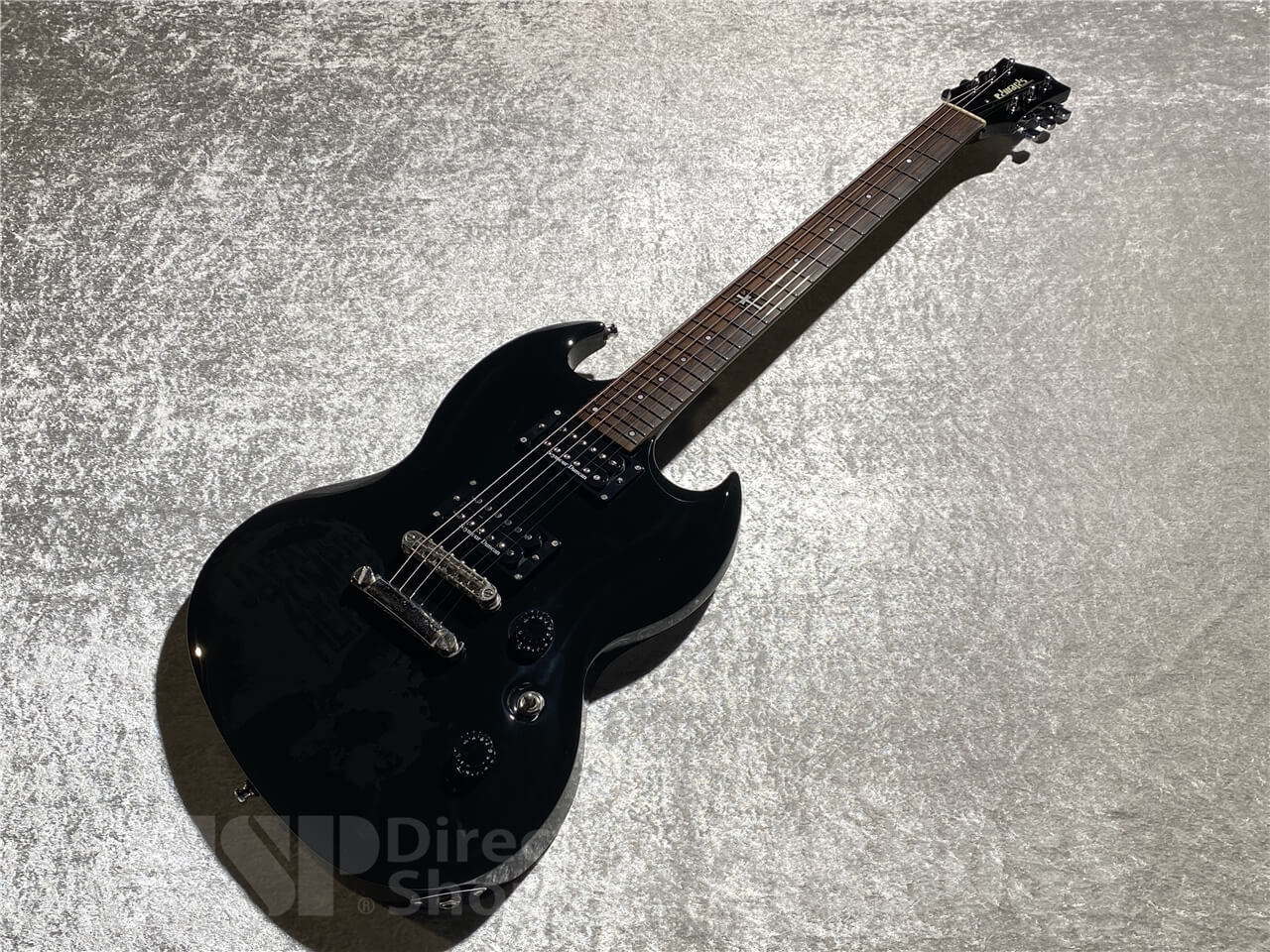 ギター EDWARDS E-K-130VP EDWARDS E-K-130VP (Black w/Japanse Zonbie Heroez)（中古/送料無料