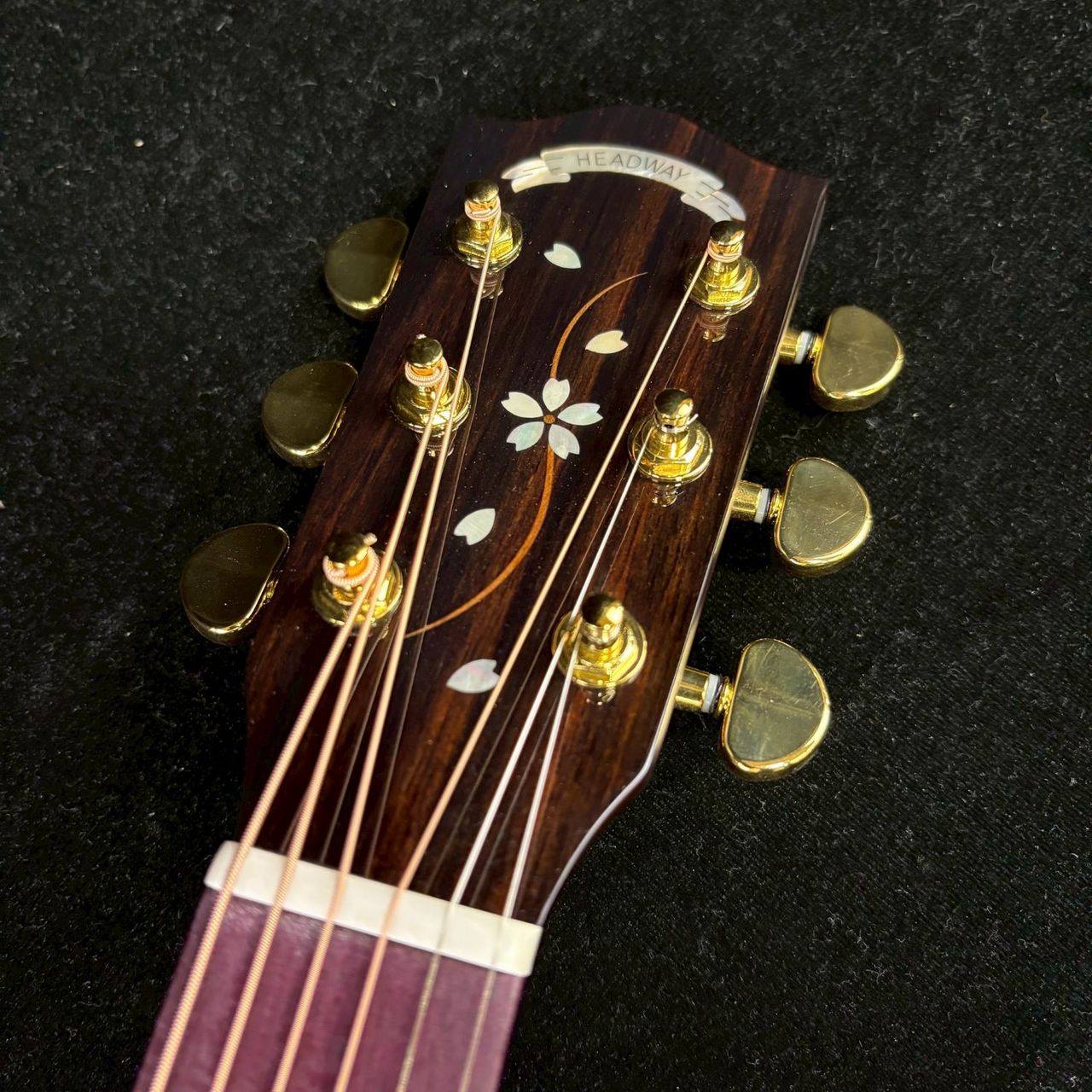 Headway SHOC-SAKURA 霞夜桜 アコースティックギター Japan Tune-up