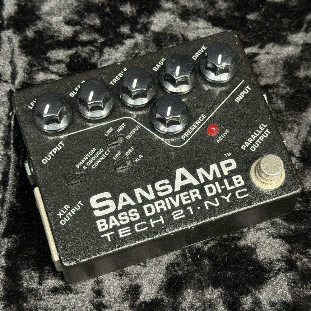 TECH21 SANSAMP BASS DRIVER DI-LB 【新宿店】（中古/送料無料）【楽器