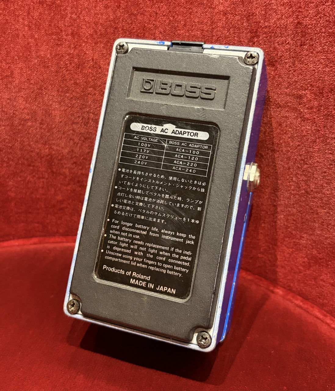 BOSS CS-2 Compression Sustainer 1983年製（中古）【楽器検索デジマート】