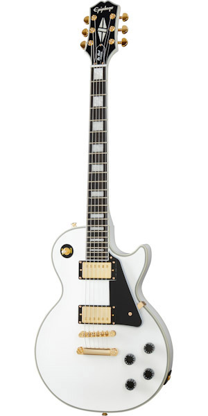 Epiphone Inspired by Gibson Les Paul Custom Alpine White【池袋店】