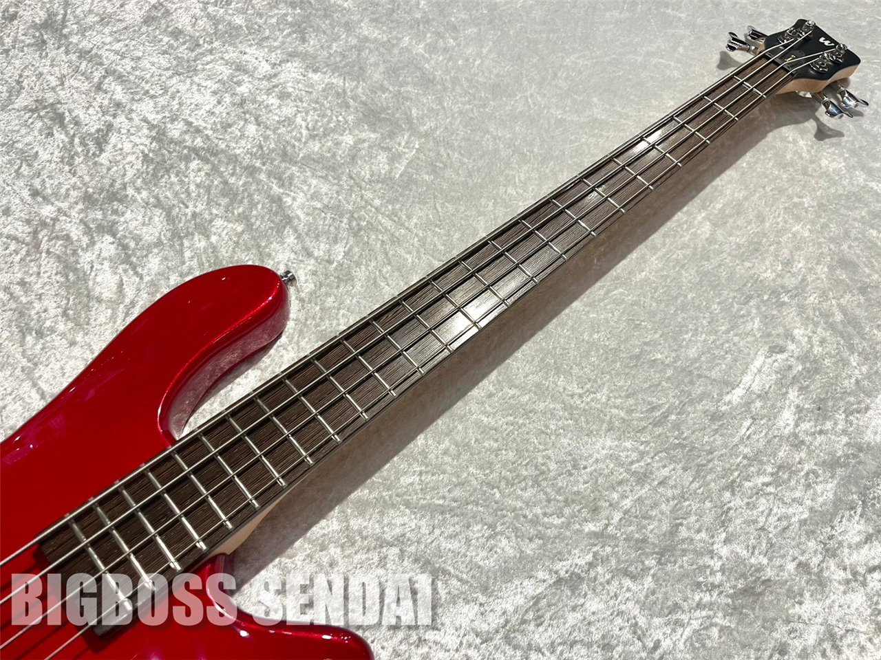 Warwick RockBass Series Streamer LX 4 #Metallic Red Transparent