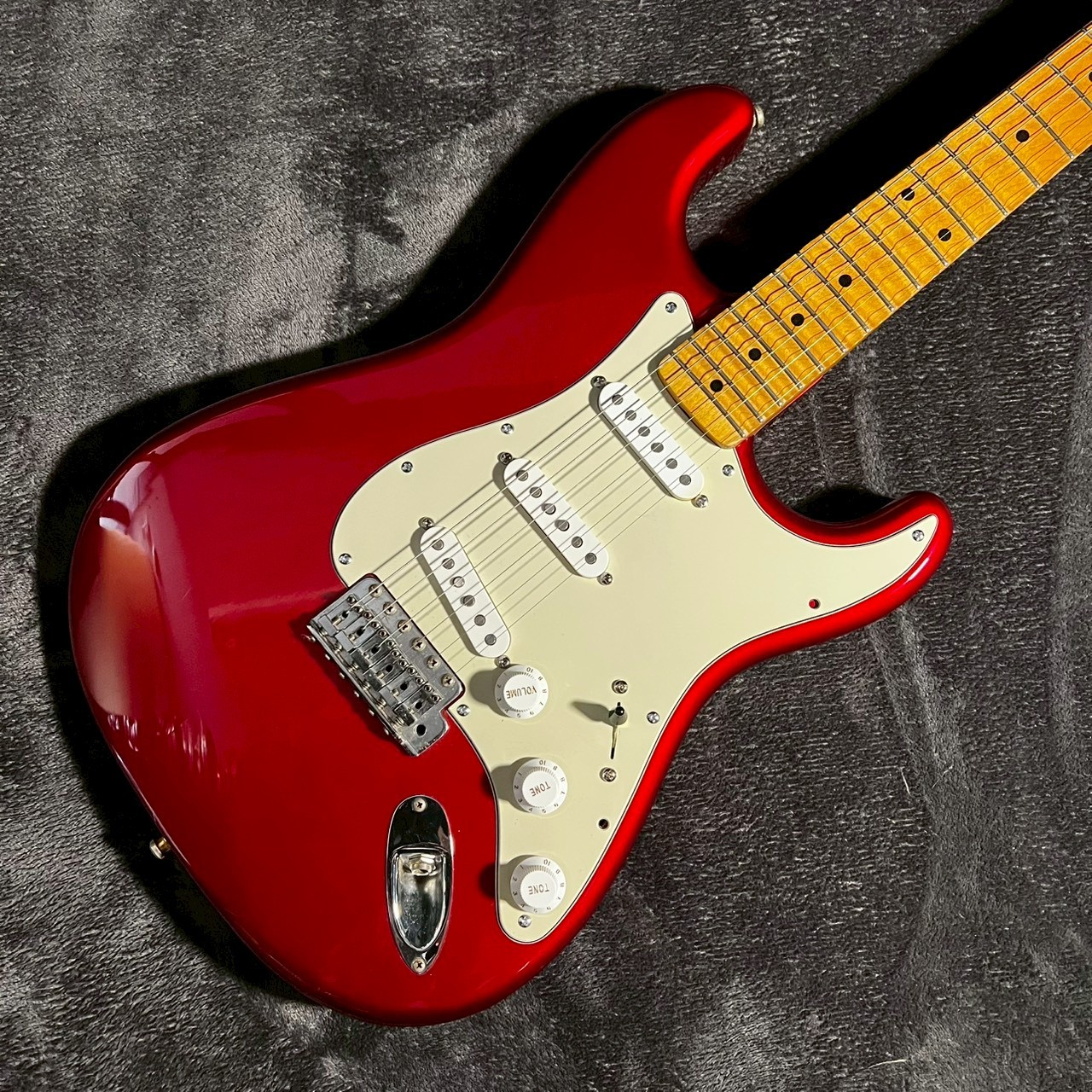 Fender Japan ST57 Candy Apple Red スキャロップ指板 1986-1987製