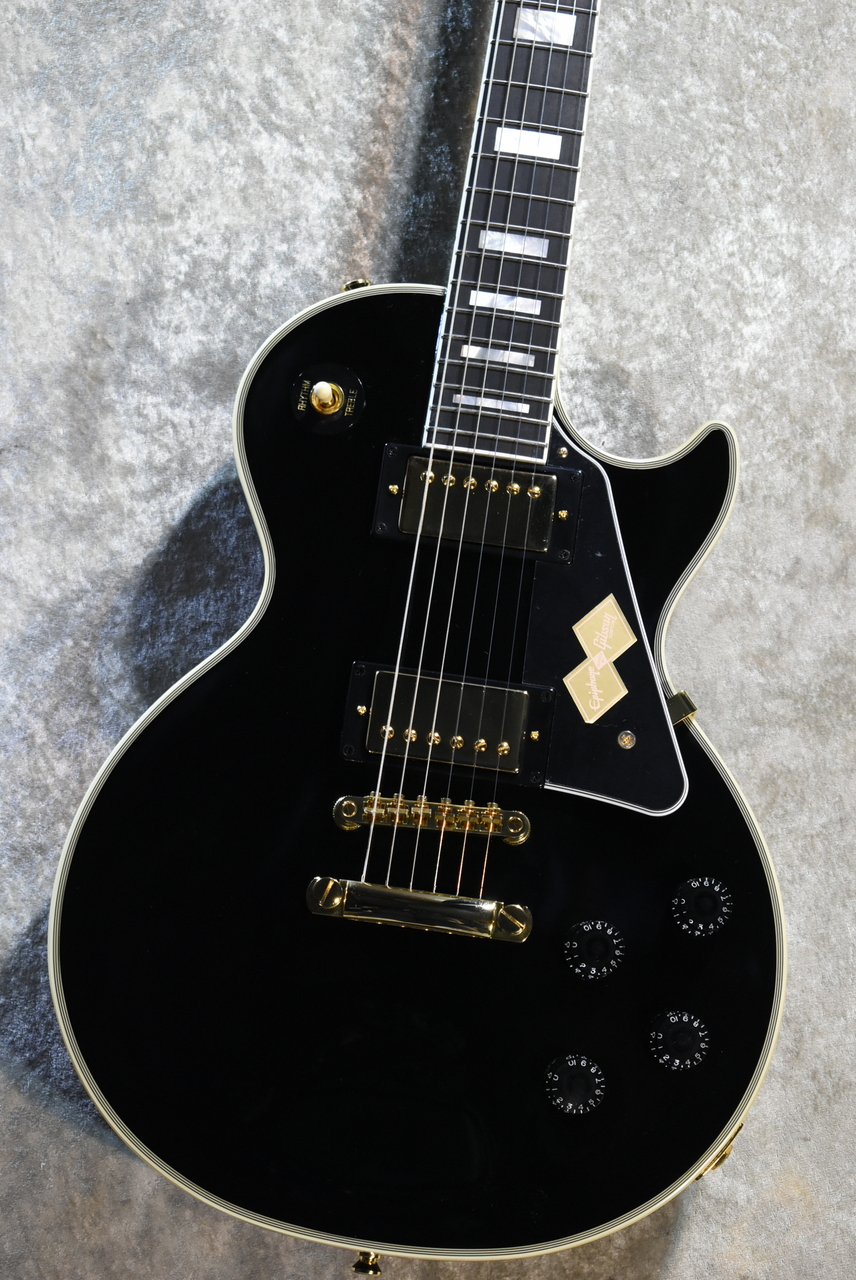Epiphone IGC Les Paul Custom Ebony #25071523521【軽量3.87kg