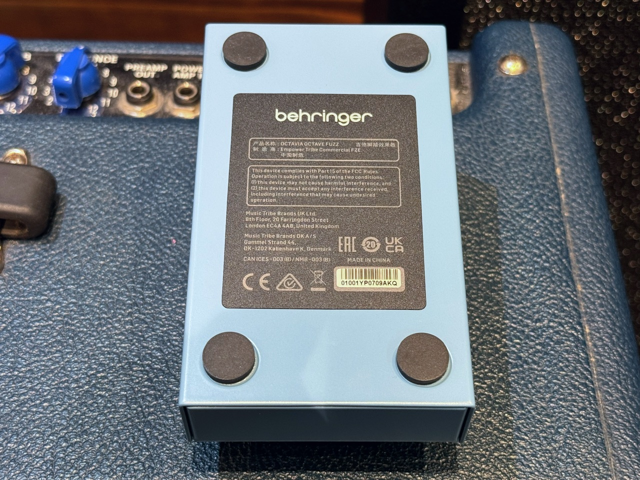 BEHRINGER Octavia Octave Fuzz【美品USED（中古）【楽器検索デジマート】