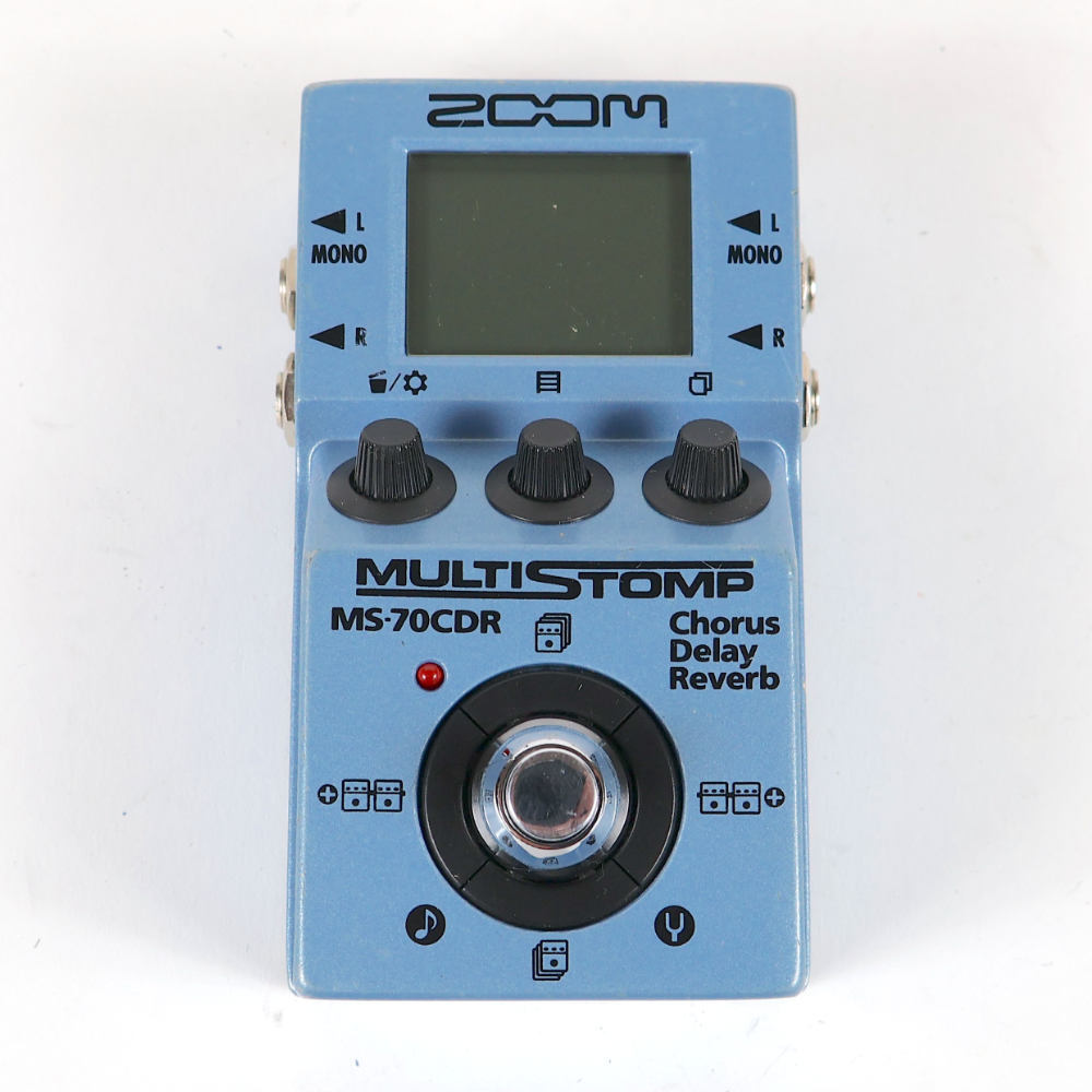 ZOOM 【中古】 マルチエフェクター ZOOM MS-70CDR ズーム 空間系マルチ