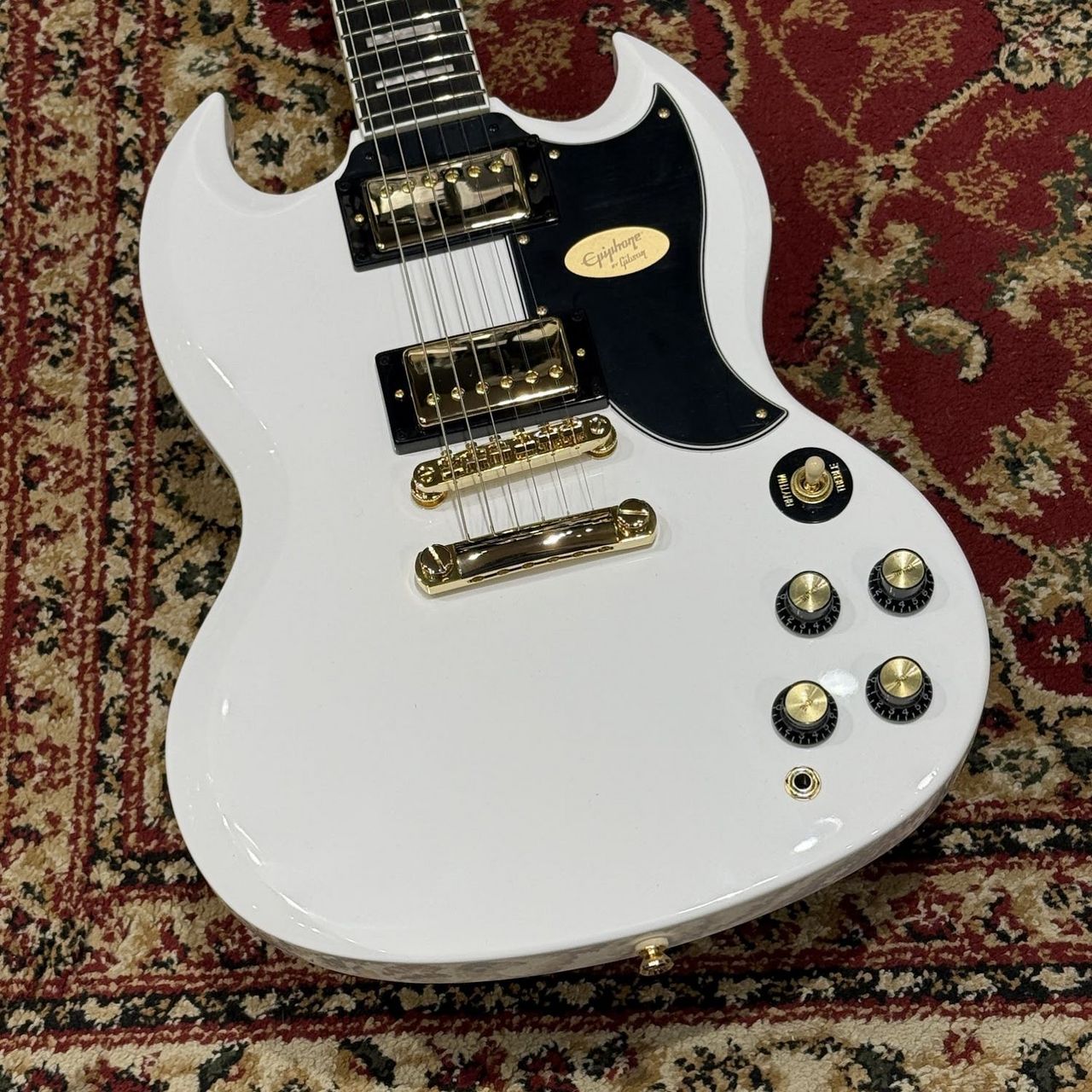 Epiphone SG Custom Alpine White エレキギター（新品/送料無料