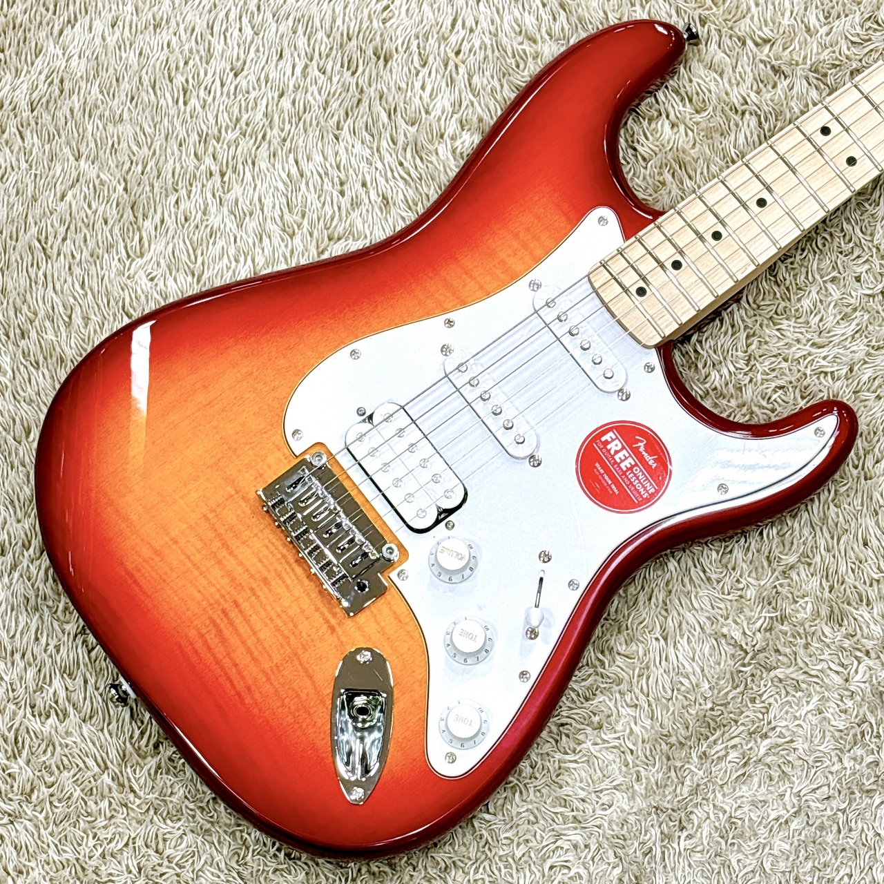 Squier by Fender Affinity Series Stratocaster FMT HSS Maple ...