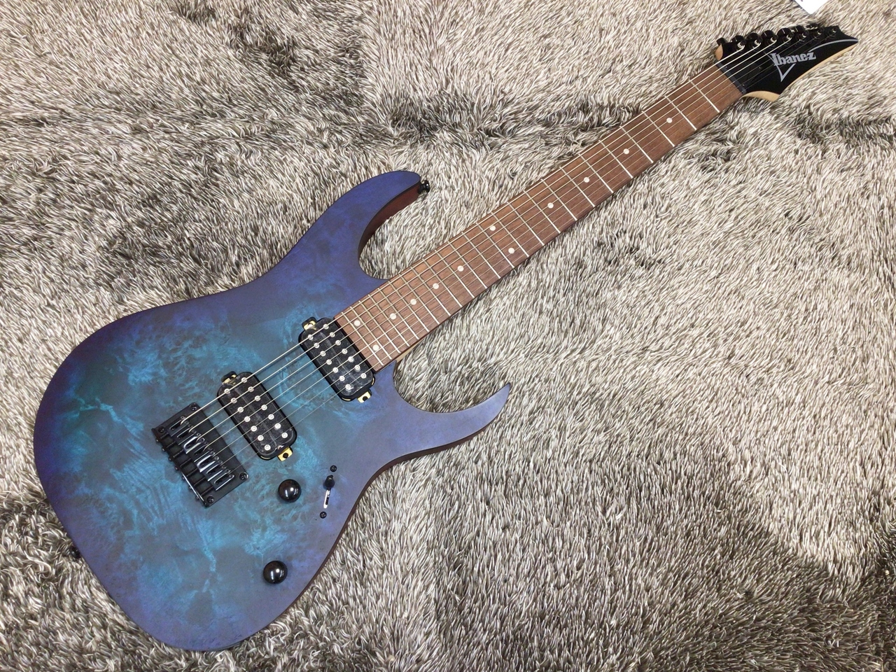 ［M 様］専用　 ibanez RG7421PB-SBF 7弦　最終値下げ Ibanez Ibanez(アイバニーズ) RG7421PB SBF 7弦ギター Sapphire