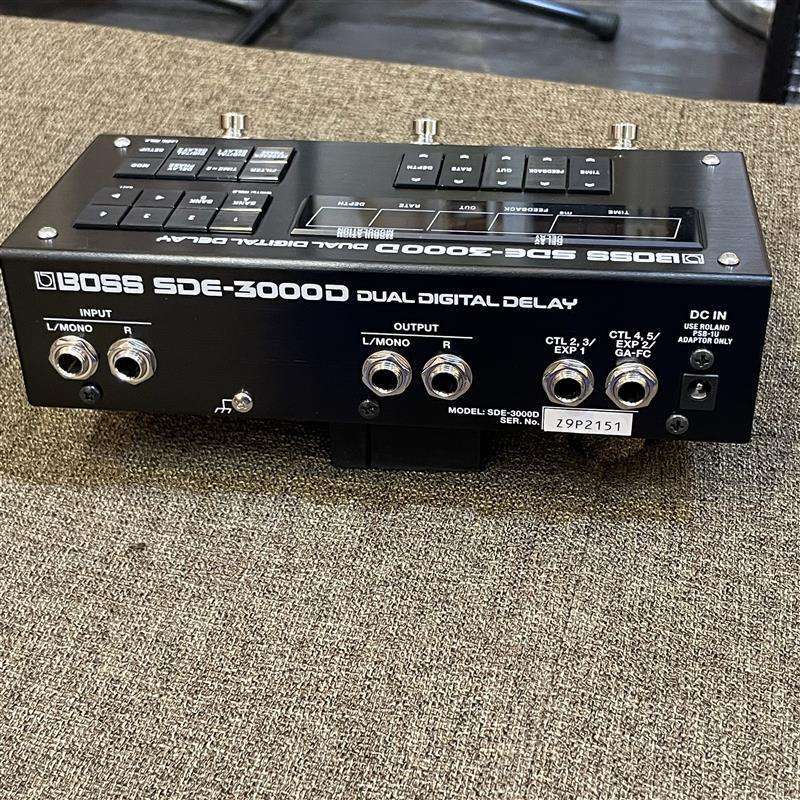 BOSS SDE-3000D Dual Digital Delay 【御茶ノ水本店FINEST GUITARS